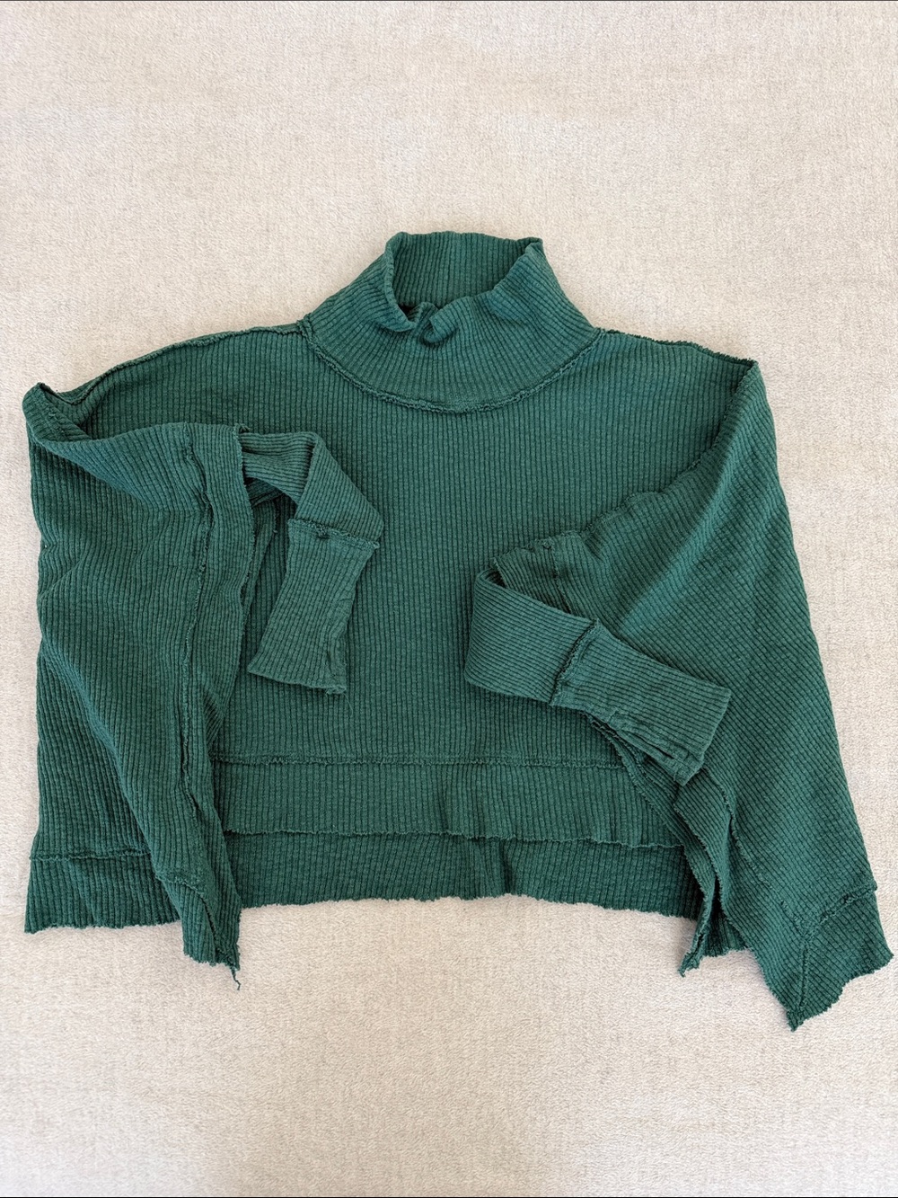 We The Free Ribbed Mockneck